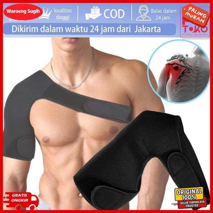 Deker Pelindung Penyangga Bahu/Shoulder Support/Alat Cedera Bahu/Terapi Cedera Bahu/Perlindungan Bah