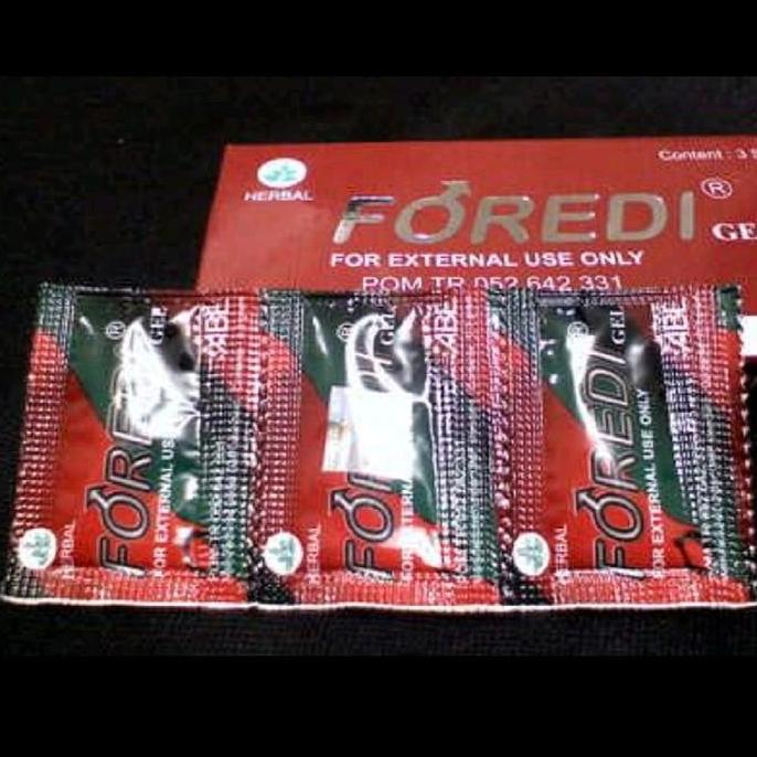 Foredi Gel - Herbal Oles Solusi Tahan Lama -Original