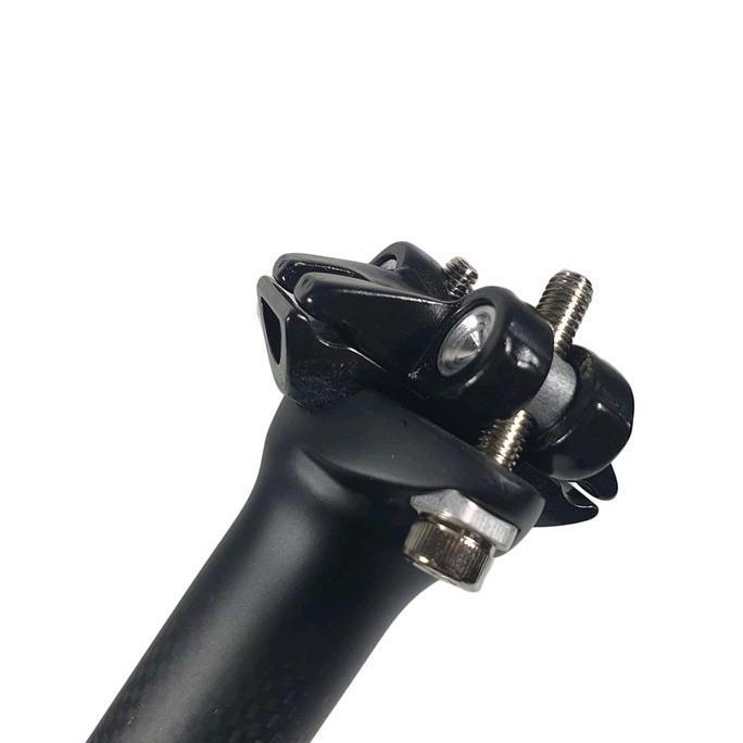 Seatpost Sepeda Fixie Roadbike Carbon Fiber Superlight Wacako 27.2Mm 40Mm