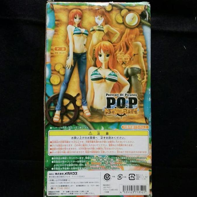 New P.O.P Sailing Again One Piece Nami by Megahouse KWS