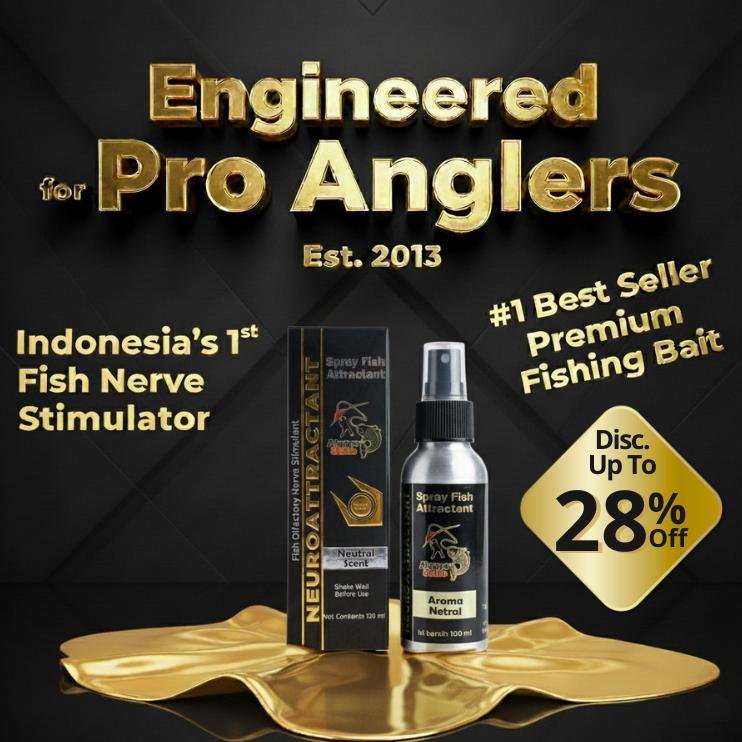 Neuroattractant Spray Fish Attractant Ikan Umpan Pancing Non Essen dari Always Strike
