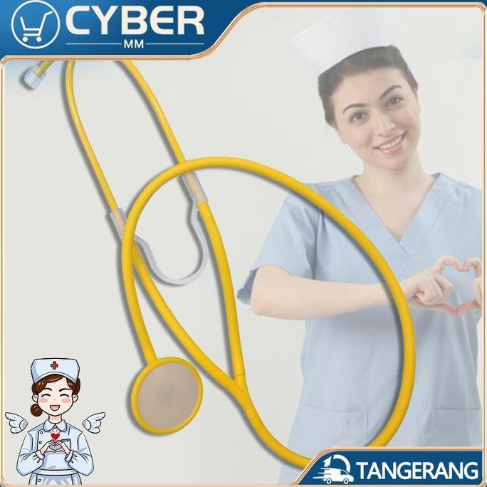DEFAECO Stetoskop DIY Stetoskop Mainan Stetoskop Dokter Anak