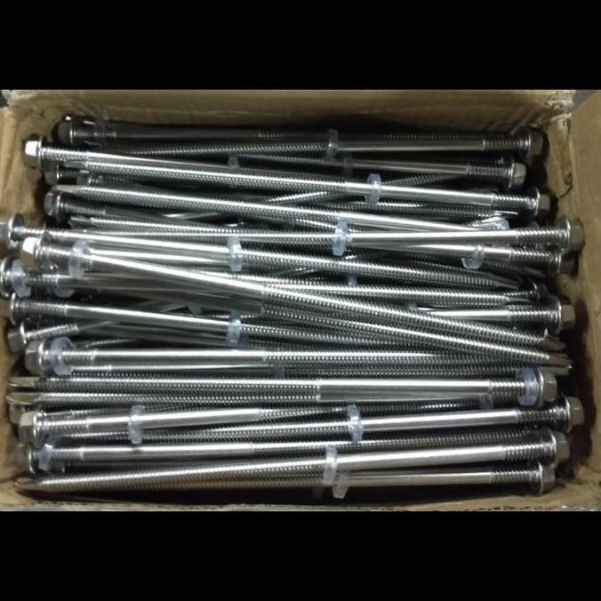 skrup roofing stainless 410 12 150 roofing screw ss410 12x150