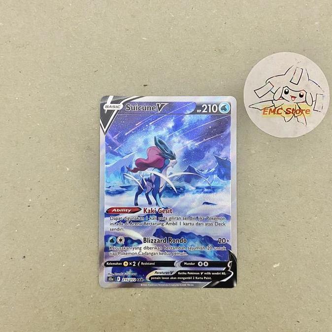 Pokemon TCG Indonesia - Suicune V SAR