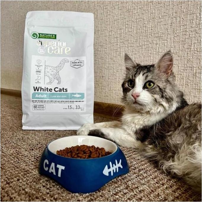 Nature Protection Cat Superior Care 1,5kg White Cat / Red Cat / Dark Cat