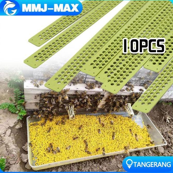 NUMAQUEEN 10PCS Alat Pollen Bee/Alat Ternak Lebah Pollen Trap Peternakan Lebah