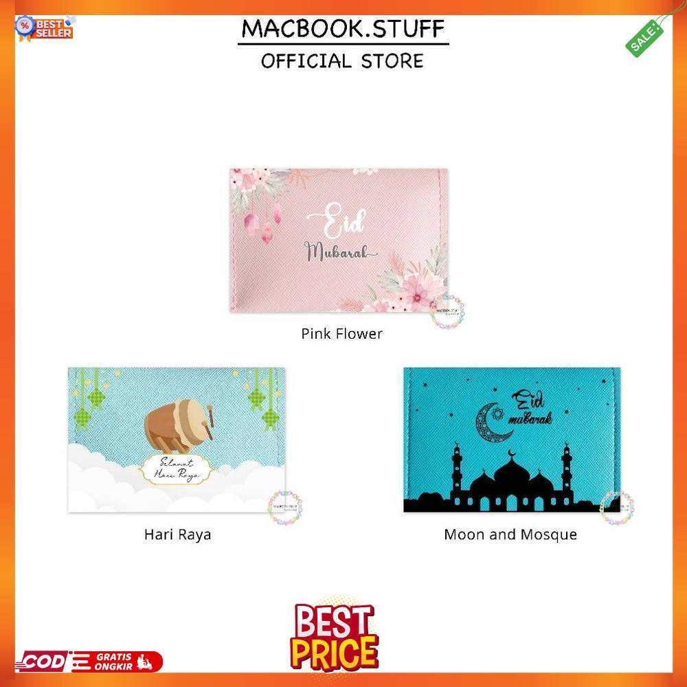 Custom Edisi Lebaran Card Holder Slot Kartu Dompet Wanita Simple Lucu Uang Souvenir Koin Ktp Credit 