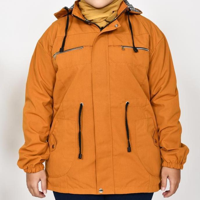 Lansungkirim- Armous Jaket Parka Wanita Jumbo Korean Style Musim Dingin