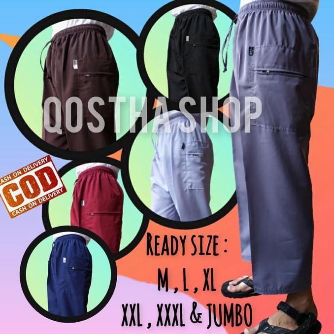 Wekup Celana Sirwal Pangsi Komprang Panjang Pria Dewasa Polos Cowok Katun