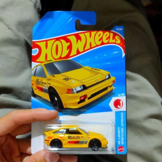hot wheels 1985 honda crx kuning 2026