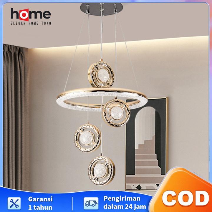 Lampu Kristal Mewah Lampu Ruang Tamu Hall Cahaya Ruang Makan Kamar Tidur Lampu Led Langit-Langit Tin