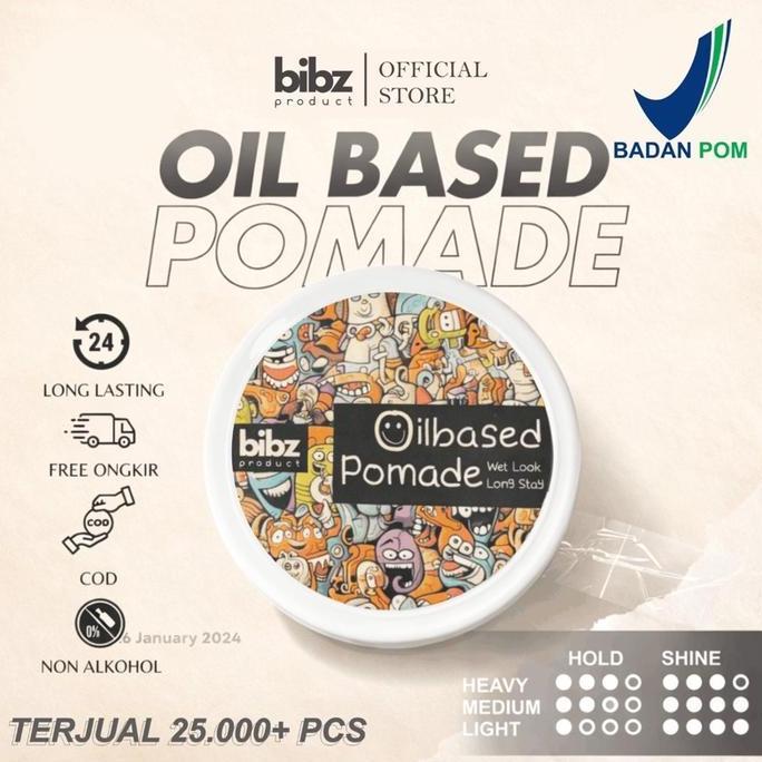 DAELOOS - POMADE OIL BASED KLIMIS BIBZ POMADE 50GR