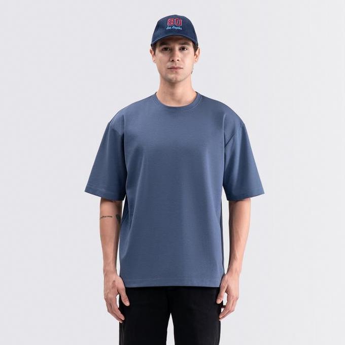 Livehaf - Boxy Ease Tee Denim