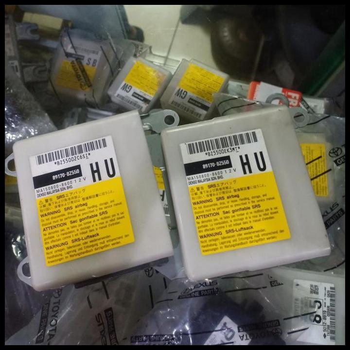 TERBARU MODUL SRS AIRBAG TOYOTA AGYA AYLA 89170-BZ550 ORIGINAL 