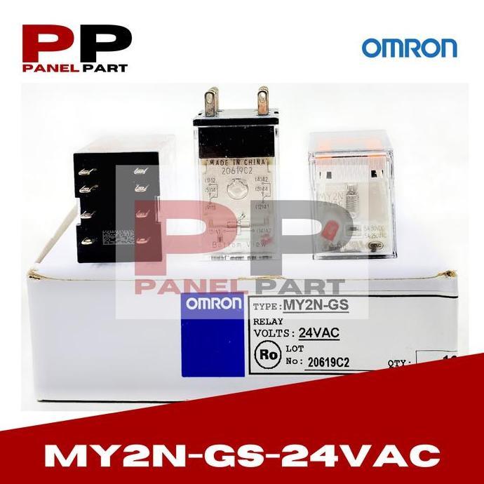 RELAY OMRON MY2N-GS-24VAC