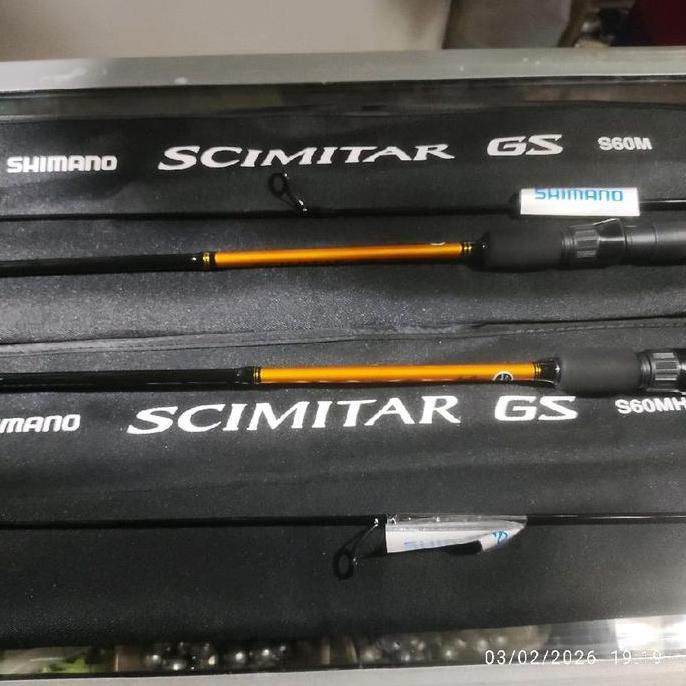 Joran Shimano Schimitar GS 602 | Original | Spinning | Joran Pancing