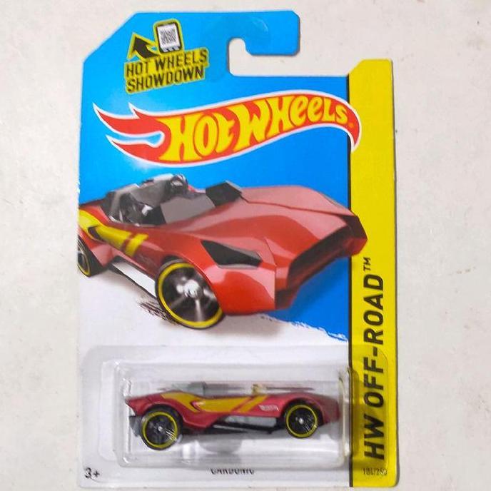 Hotwheels Hot Wheels Carbonic merah emas 2014 HW Off Road