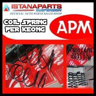 HOT DEAL PER KEONG / COIL SPRING MERK APM NISSAN GRAND LIVINA / LATIO TH 06-13 DEPAN ORIGINAL ASLI 