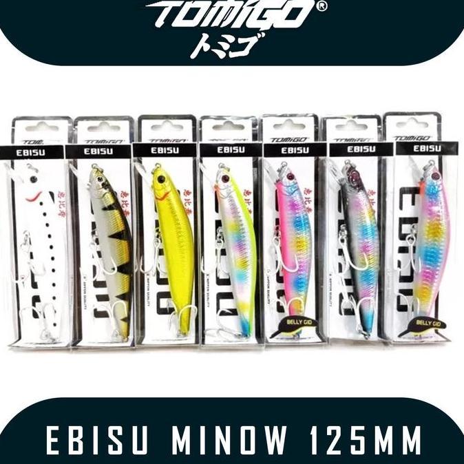 Umpan Casting / Lure Merk Tomigo Type Ebisu Minow 125mm