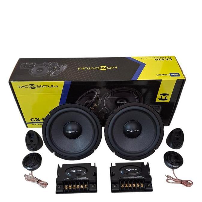 Speaker split momentum CX-62G 2 way component speaker momentum cx-62g