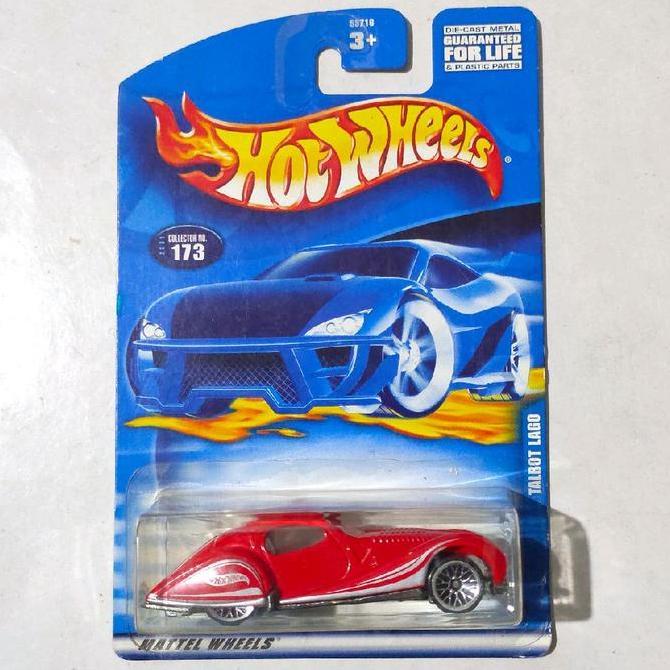 Hotwheels Hot Wheels Talbot Lago merah 2001 blue card