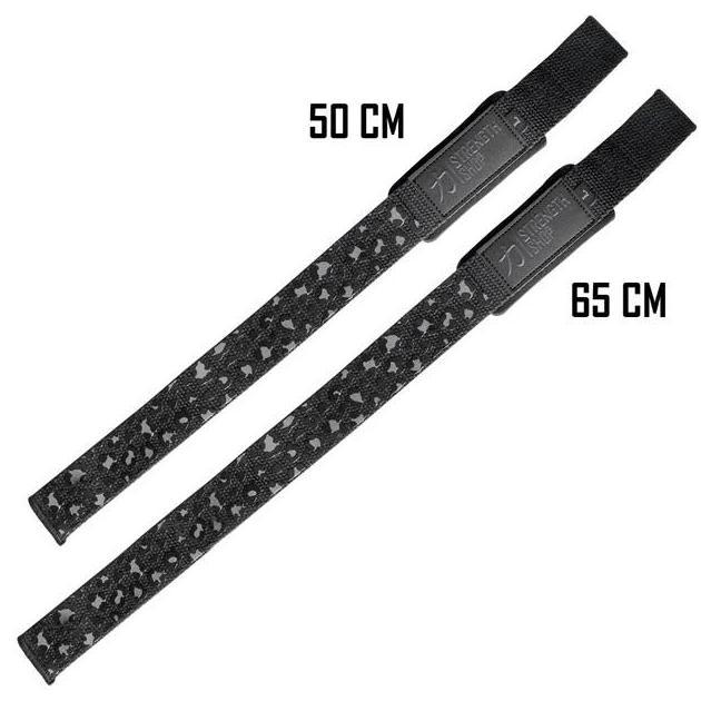 Strength Shop Pro Lifting Straps Dark Leopard Deadlift Wrist Strap Support Handle Wrap Barbell Wraps