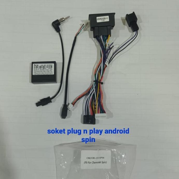 kabel soket plug n play chevrolet spin + canbus