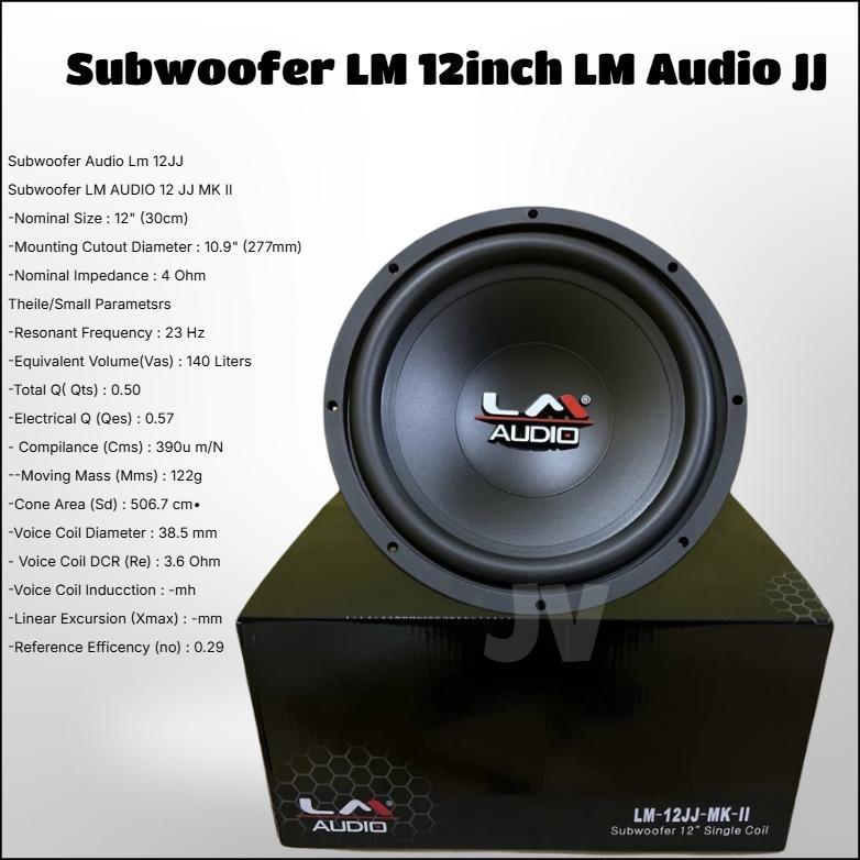 NEW Subwoofer LM 12inch LM Audio JJ [terbaik][terlaris]