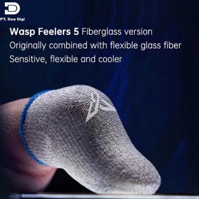 FLYDIGI Sarung Jari Gaming Beehive 5 Sarung Jempol Beehive 5 Finger Sleeve Beehive 5 Fiberglass Vers