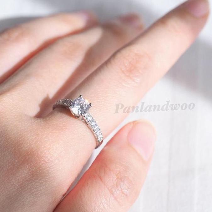 Sparkling- Panlandwoo - Cincin Wanita Darling - Cincin Simple Mewah Aesthetic Rings