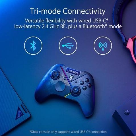 ASUS ROG RAIKIRI PRO OLED GAMING CONTROLLER FOR PC XBOX