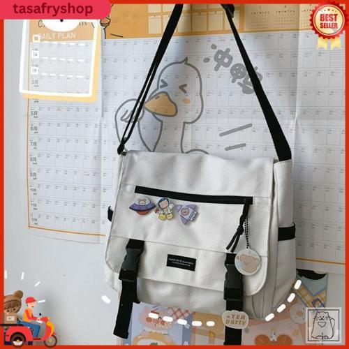 Ready  Hot  Cod (Free Gift) Tas Sekolah Sma Wanita Tas Selempang Bahu Wanita Tas Kanvas  Berkapasita