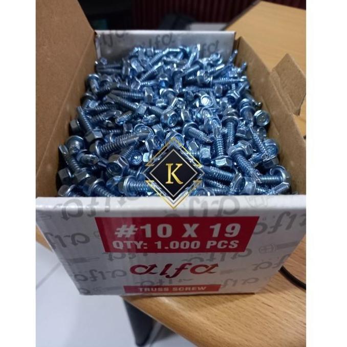 BAUD BAJA RINGAN 10X19 10 X 19 @ 1000 PCS