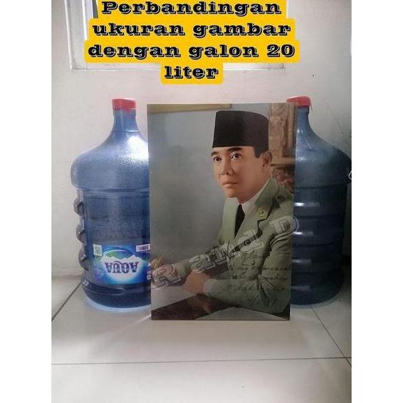 Cetak foto bingkai media kayu ukuran besar 47x31 | Foto custom editing animasi | Hiasan dinding requ