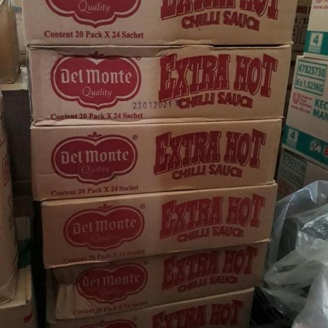 Delmonte Saos Sambal Sachet 1 Dus Isi 20 Pa