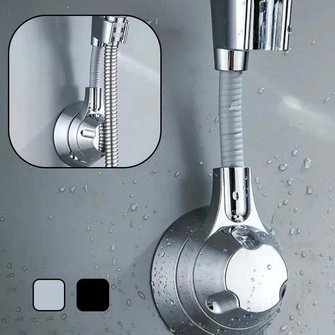 Holder Shower Adjustable Tempat Shower Tempel Tembok Dudukan Shower Kamar Mandi