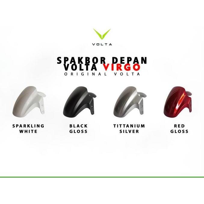 TERLARIS ORIGINAL VOLTA - SPAKBOR DEPAN MOTOR LISTRIK VOLTA VIRGO