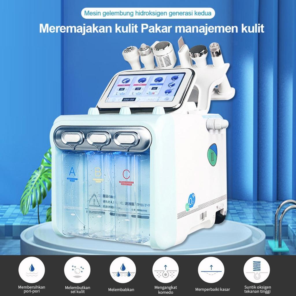 Alat Hydra Peel 11In1 Profesional Exfoliation - Beragam Perawatan Wajah Terbaik Mesin Bubble Foam Pd