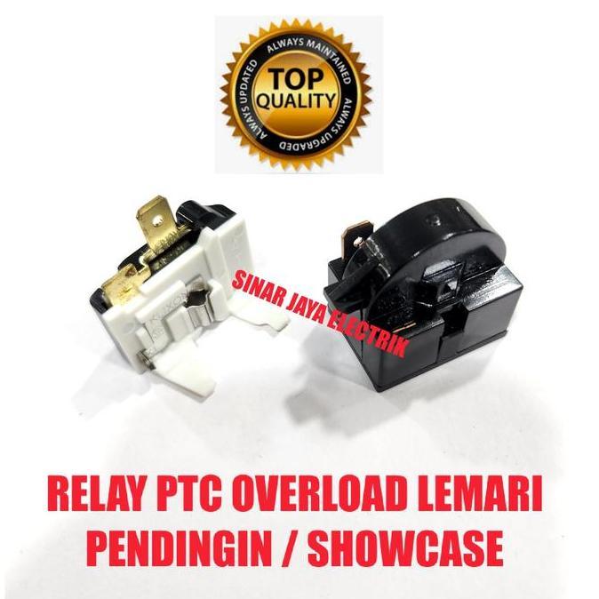 Relay Ptc Overload Lemari Pendingin / Showcase Ready