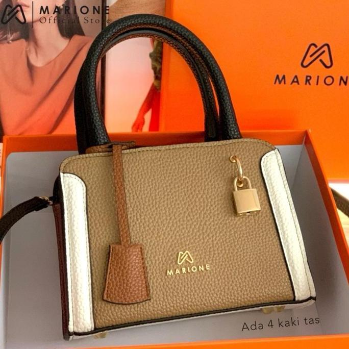Tas Wanita Marione - Olive Tas Slempang Wanita Free Pouch