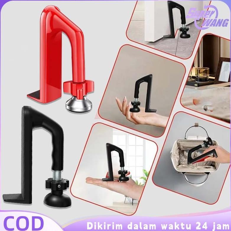 Kunci Pintu Portable Door Lock Hotel Anti Lockpick Door Stopper Pintu Portable Pengganjal Pintu Anti