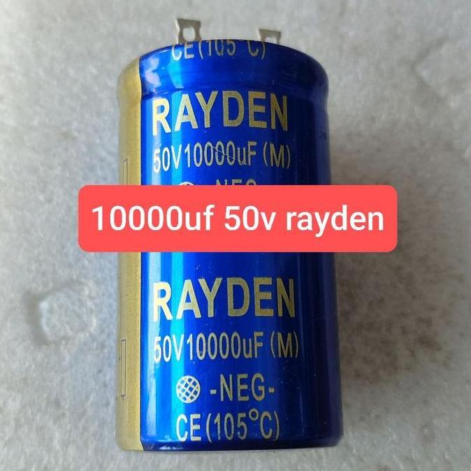 1Pcs Elco 10000Uf 50V Rayden Asli Elko 10000 Uf 50Volt Termurah