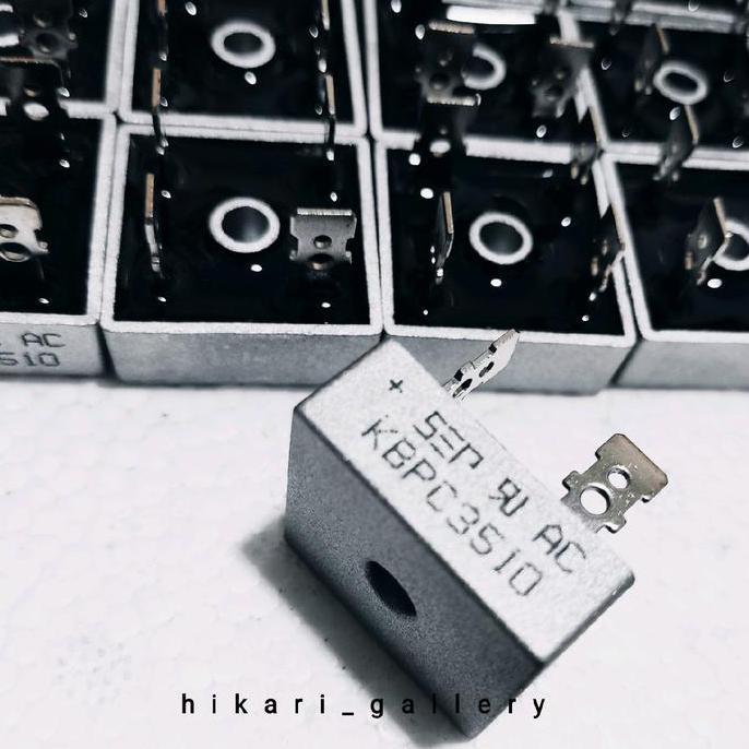 Dioda Bridge Kiprok Kbpc 3510 / Kiprok Kbpc 3510 / Diode Bridge Kbpc 3510 Diode Kiprok Kbpc Ready