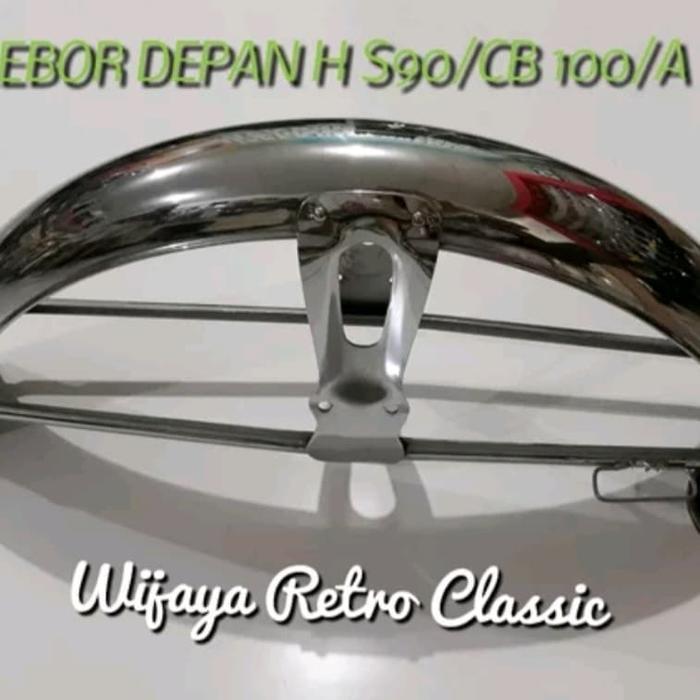 Spakbor Slebor Depan Honda Cb Cb100 S90 Three Star Original Dan Terpercaya