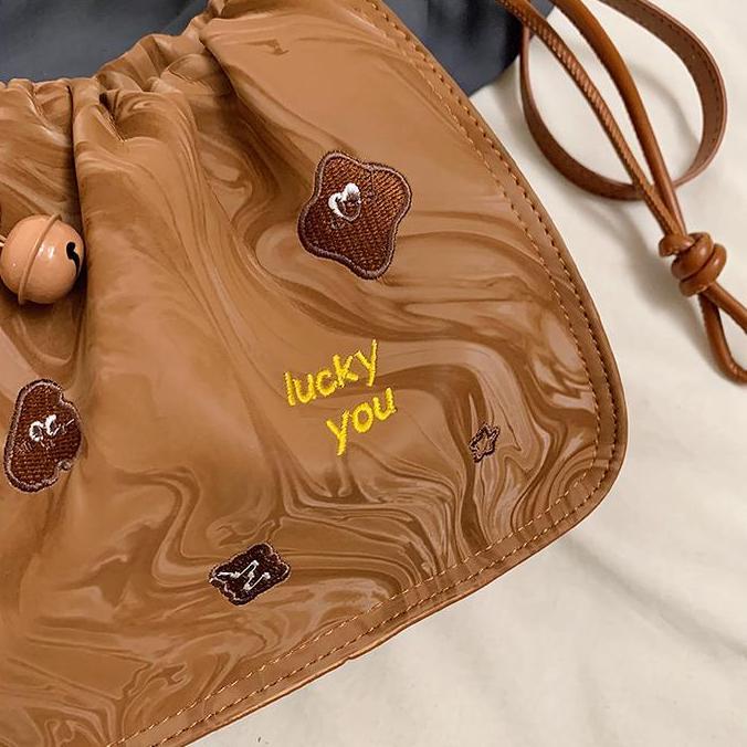 New Bs-3107 Aff Tas Beh Free Paper Bag + Tag Label + Gantungan Tas Selempang Wanita Fashion