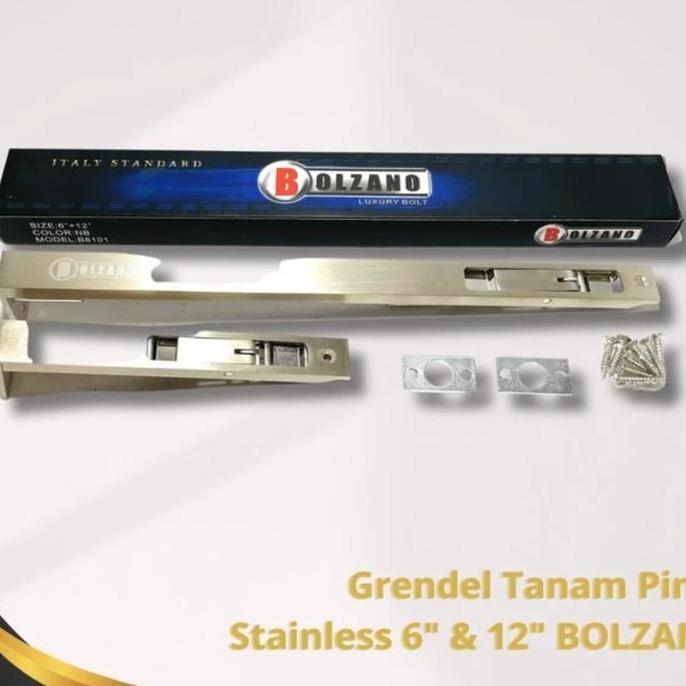 Grendel Tanam Pintu Double Dobel / Pintu Dua Bolzano