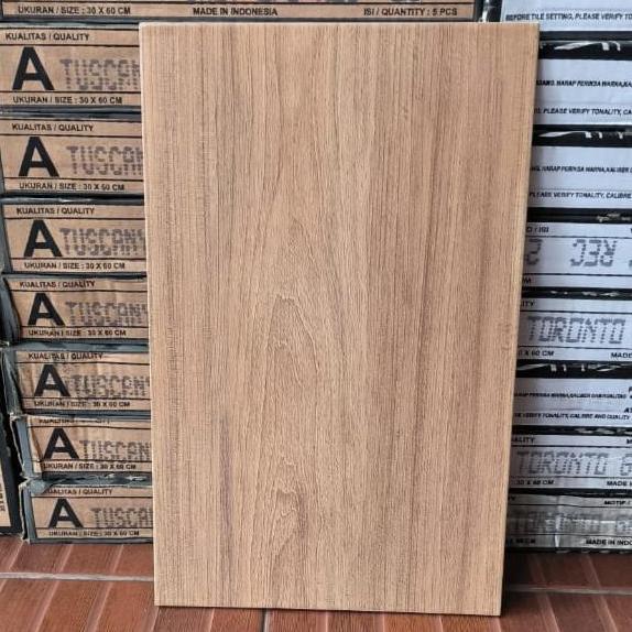 Keramik Dinding Lantai Asia 25X40 Epic Brown Motif Kayu