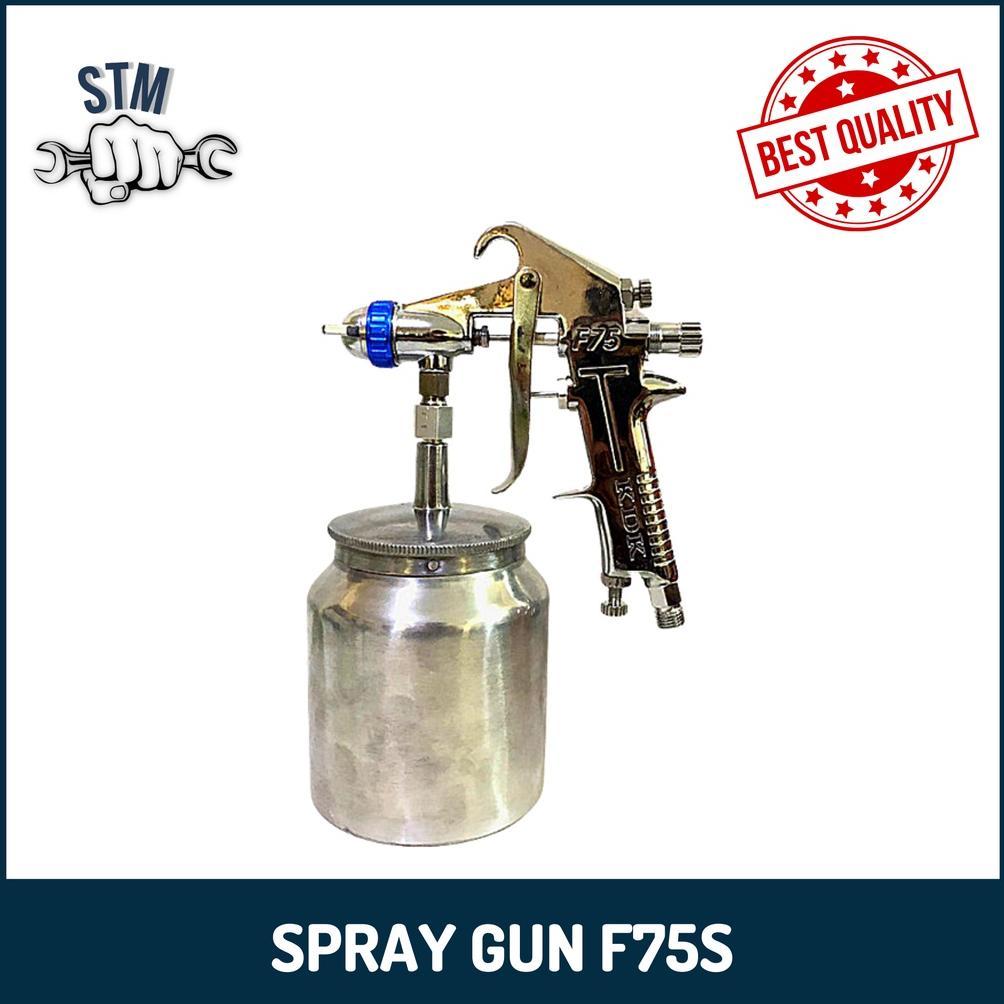SPRAY GUN F75S KDK TABUNG BAWAH JAPAN original