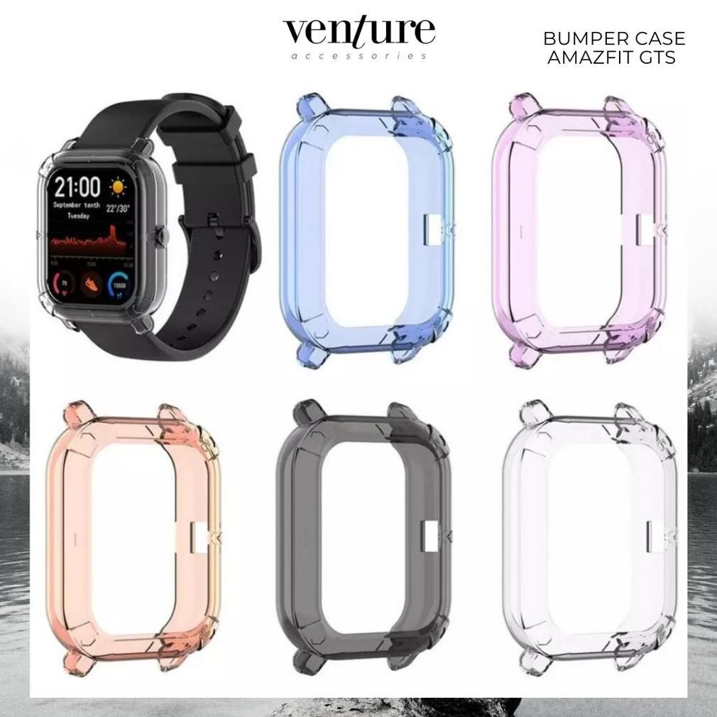 BUMPER PROTECTOR AMAZFIT GTS SMART WATCH SOFT CASE Diskon