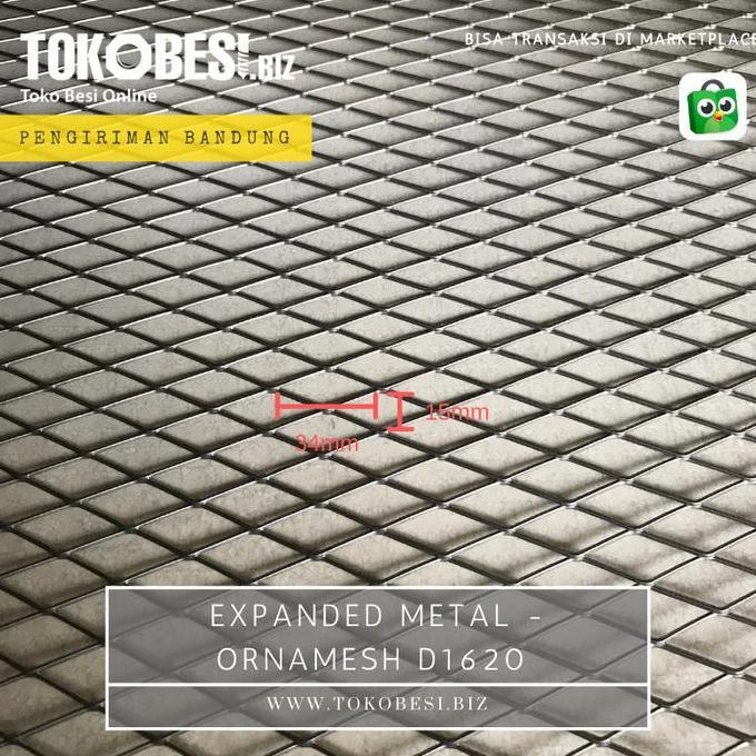 Expanded Metal - Ornamesh D1620 (Lbr) Bandung